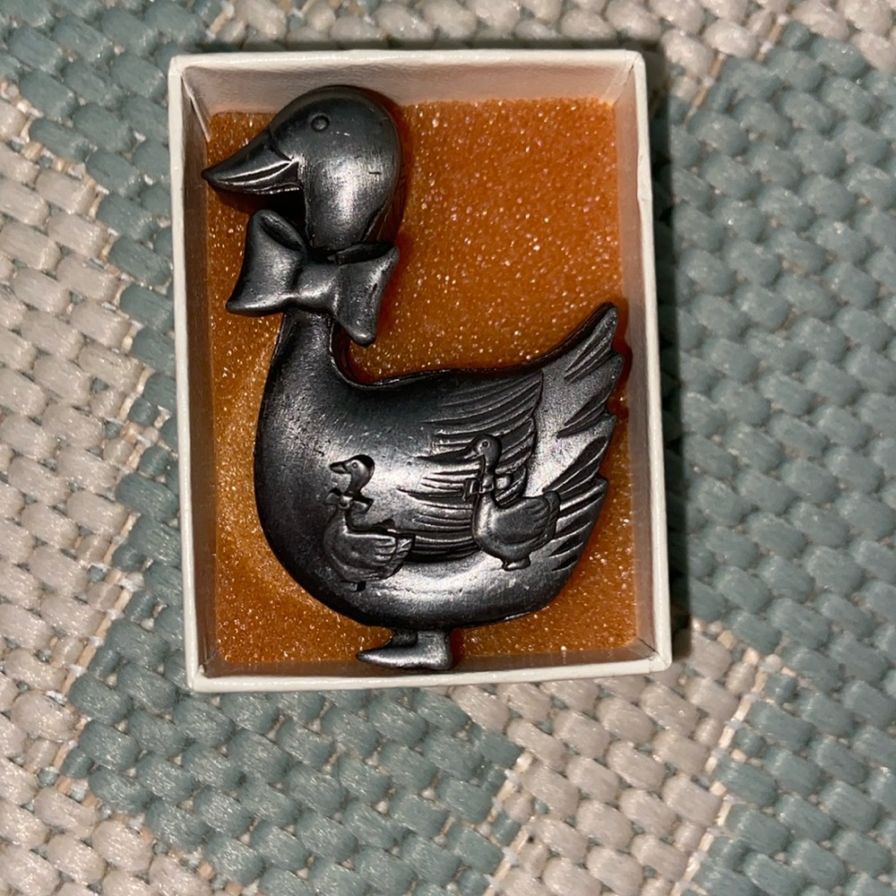 Mother Goose Earrings, Pin, and Holder…3 in 1!!!!!!